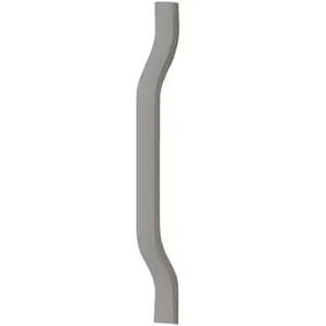 Sada kovových úchytov pre predlžovací nástavec Braga 1 sivá