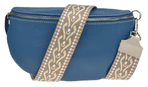 NovaKabelka.cz Reni Grande Blu s přídavným popruhem VIII