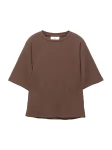 Pull&Bear Tričko  hnedá