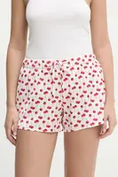 Pyžamové šortky Abercrombie & Fitch béžová barva, KI146-5048