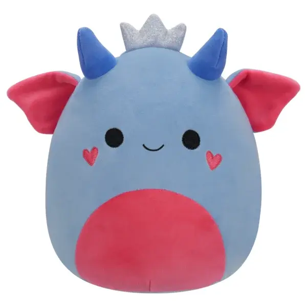 SQUISHMALLOWS Modrorůžový skřítek - King Kin, 13 cm
