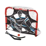 Bauer PRO KNEE HOCKEY GOAL SET Hokejová branka, červená, velikost