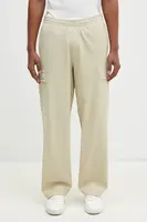 Tepláky Pangaia béžová barva, hladké, 10002239