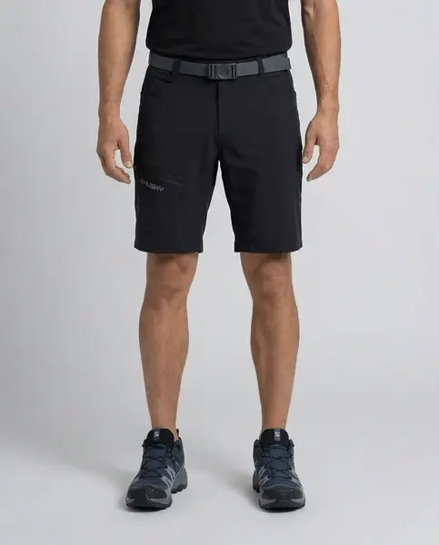 Husky Kiani M S, black Pánské kraťasy