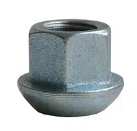 Disková matice M12x1,5, výška 21 mm, klíč 17, pro Škoda 105 - Ferdus 11.58 Varianta: M14x1.5. koule R13. výška 20.4 mm. klíč 19. pro Škoda 1203