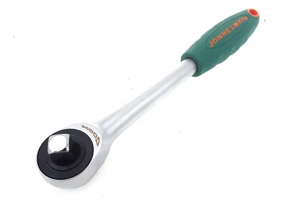 Ráčna s otočnou rukojetí a posuvným čtyřhranem 1/2", 60 zubů - JONNESWAY R6604