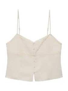 Pull&Bear Top 'PACIFIC'  piesková