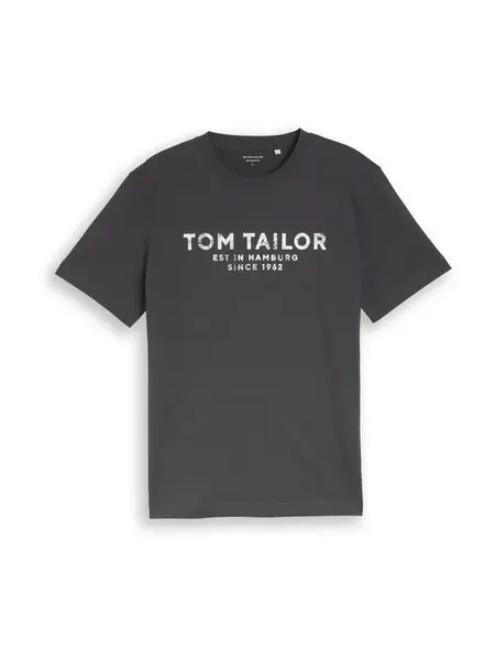 TOM TAILOR Tričko  slonová kosť / kamenná