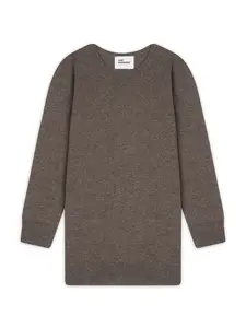 JUST CASHMERE Sveter 'Janice'  tmavošedá