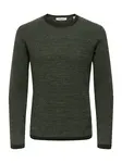 Only & Sons Sveter 'ONSERIC'  zelená melírovaná