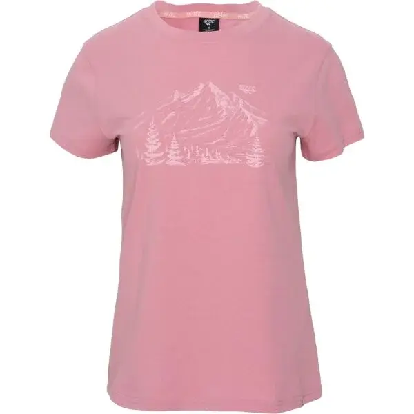 Hi-Tec LADY SERENITY SP Dámské bavlněné triko, růžová, velikost