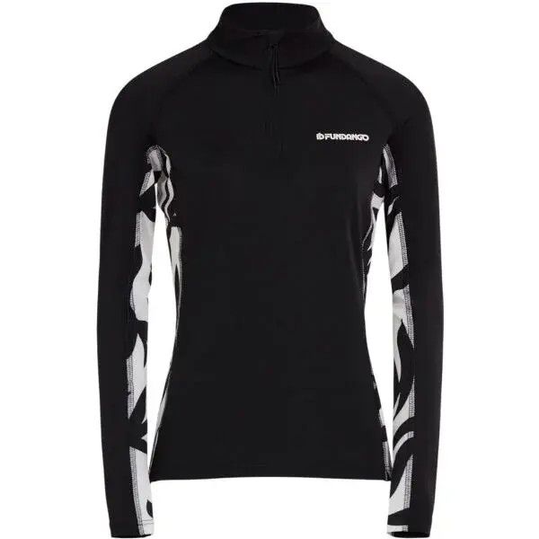 FUNDANGO YADE II Dámske funkčné tričko, čierna, veľkosť