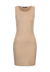 Cloud5ive Šaty  svetlohnedá