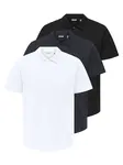 Only & Sons Tričko 'Gordon'  tmavomodrá / čierna / biela