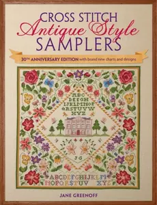 Cross Stitch Antique Style Samplers - Jane Greenoffová