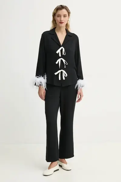 Pyžamo The Sleeper černá barva, BWSP02P002F