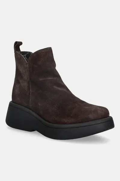 Semišové topánky Fly London MAZY323FLY