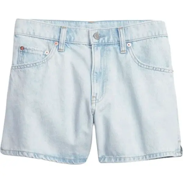 GAP LOW RISE Dámske kraťasy, svetlomodrá, veľkosť
