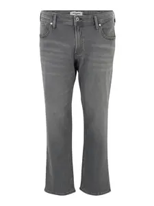 Jack & Jones Plus Džínsy 'Mike'  sivá
