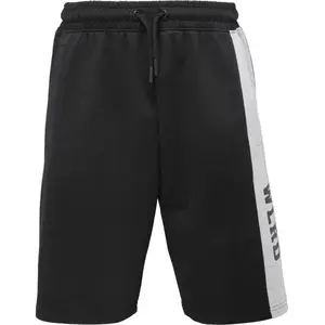 Willard TOLGAN Pohodlné pánské úpletové šortky, černá, velikost XXXL