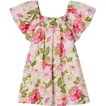 GAP BABY Dívčí šaty, růžová, velikost 4Y