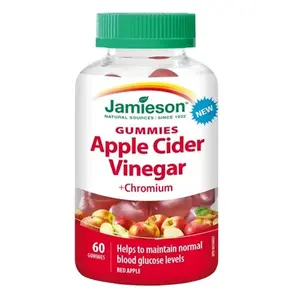 JAMIESON Jablečný ocet s chromem Gummies 60 želatinových pastilek