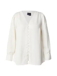 Vero Moda Curve Blúzka 'VMCFASANA'  krémová
