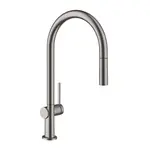 Hansgrohe Talis drezová batéria s vyťahovacou spŕškou, 2 prúdy kartáčovaný čierny chróm 72842340