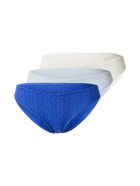 ETAM Nohavičky 'JOLLY'  nebielená / modrá / svetlomodrá