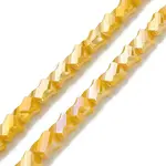 Electroplated Glass Beads Strands