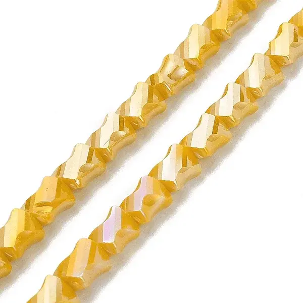 Electroplated Glass Beads Strands