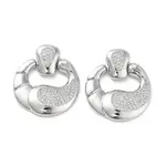 Brass with Cubic Zirconia Pendants