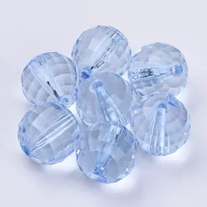 Transparent Acrylic Beads