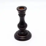 Pine Wood Candlestick Holder