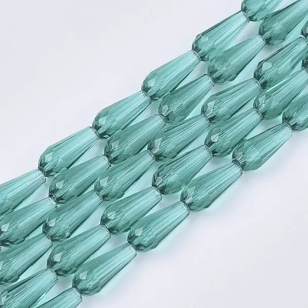 Transparent Glass Beads Strands