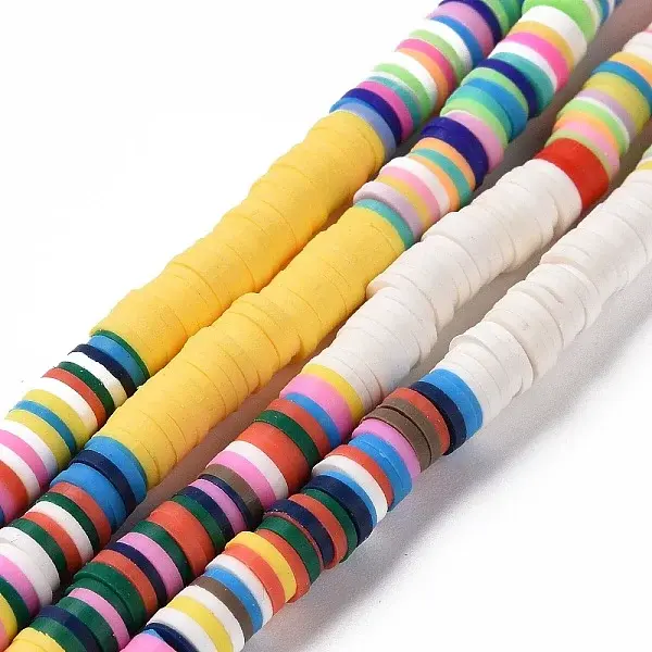 Handmade Polymer Clay Bead Strands