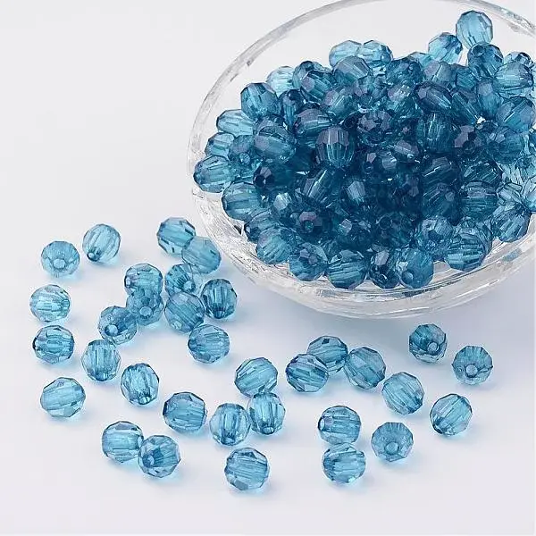 Transparent Acrylic Beads