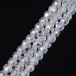 Electroplate Glass Beads Strands