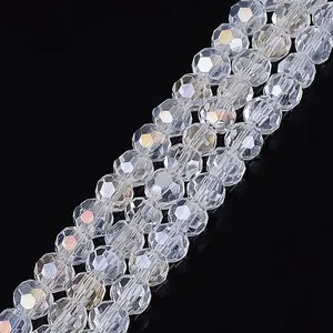 Electroplate Glass Beads Strands
