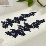 1 Pair Water-soluble Embroidery Cloth Sew on Patches