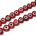 Handmade Evil Eye Lampwork Beads Strands