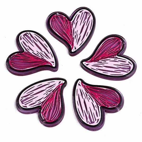 Transparent Acrylic Pendants