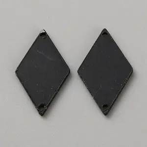 Rhombus Acrylic Mirror Sew on Rhinestones