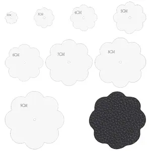 8Pcs 8 Styles Acrylic Sheets