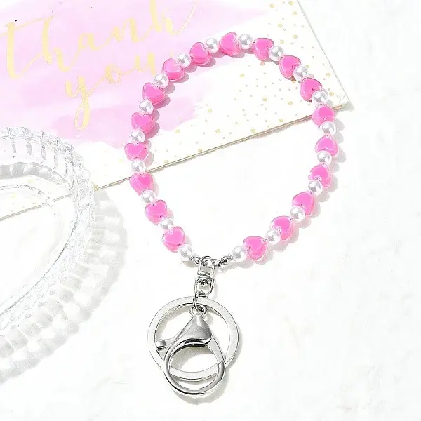 Acrylic Beads Keychain