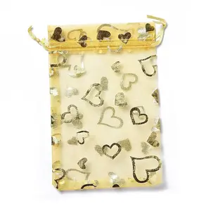 Organza Drawstring Jewelry Pouches