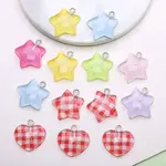 Transparent Resin Pendants
