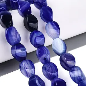 Dyed & Heated Natural Agate Beads Strands