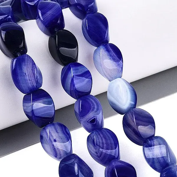 Dyed & Heated Natural Agate Beads Strands