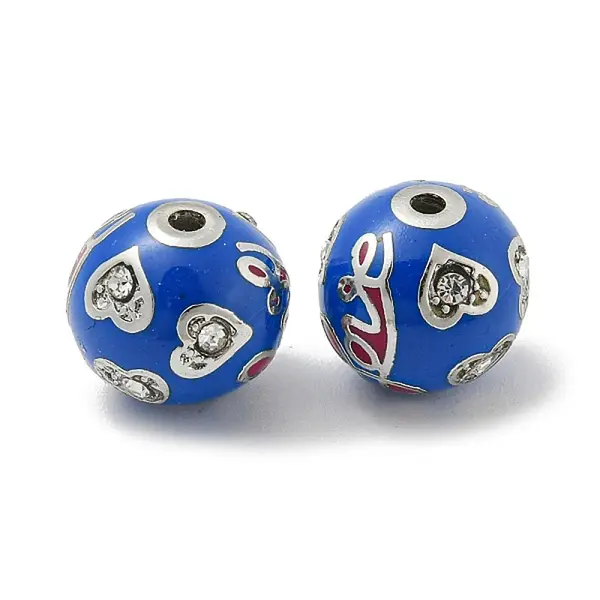Platinum Alloy Enamel Beads